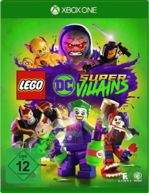 LEGO DC Super Villains box art for Xbox One